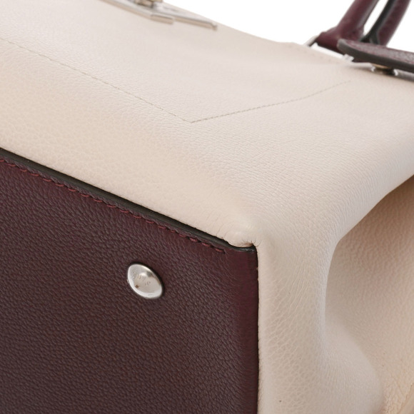 LOUIS VUITTON Lock Me Day Rose Pink Soir Quartz Calfskin Tote Bag - Picture 7 of 9